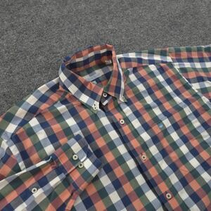 Southern‎ Tide Shirt Mens Large Multicolor Plaid Classic Fit Casual Beach Preppy